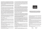 Mountain Tent & Poled Bivy Owners Manual / Manuel D`utilisation