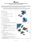 INSTALLATION INSTRUCTIONS FOR THE OPTIONAL ROLLER