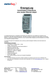 EnergyLog - Manuel d`utilisation (FR)