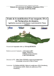 Etude de la modélisation d`une maquette 3D et de l`intégration de