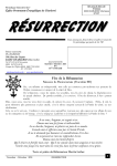 Novembre-d&eacute;cembre 2014 - Eglise protestante &eacute;vangelique de