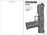 Tippmann TPX Pistol Operator`s Manual
