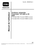 Tondeuse autoport&eacute;e TimeCutter&reg; ZS 4200 et ZS 5000