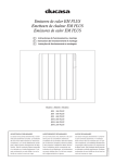 Emisores de calor EM PLUS Emetteurs de chaleur EM
