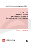 STS-P 73-1 Systèmes pour la ventilation de base dans les