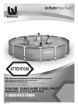 Piscines tubulaires Steel Pro Frame - Bestway