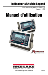 Manuel d`utilisation - Rice Lake Weighing Systems