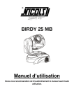 BIRDY 25 MB Manuel d`utilisation