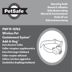 PWF19-10762 Wireless Pet Containment System&trade; Add-A-Dog&trade;