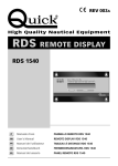 rds remote display rds 1540