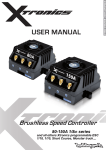 USER MANUAL Brushless Speed Controller