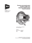 Traverse accessoire pour machine LCSF (Low