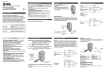 Manuel dʼinstallation et dʼentretien Pressostat num&eacute;rique