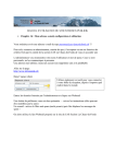 MANUEL D`UTILISATION DU SITE INTERNET (PUBLIER) • Chapitre