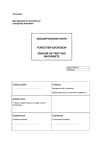 2.3 Descriptions de postes