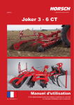 Joker 3 - 6 CT - Home. Horsch Maschinen GmbH