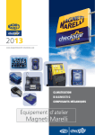 Équipement d`atelier 2013 - Magneti Marelli Checkstar