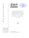 R R IDI A P - Idiap Publications