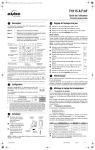 Manuel d`utilisation - thermostats &eacute;lectroniques