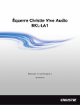 Équerre Christie Vive Audio BKL-LA1