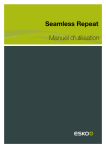 Seamless Repeat Manuel d`utilisation