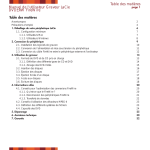 Table des mati&egrave;res Manuel de l`utilisateur Graveur LaCie DVD&plusmn;RW