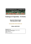 Catalogue E-Cigarettes - E