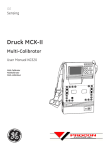Druck MCX-II Multi-Calibrator