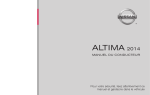 2014 Nissan Altima Sedan Owner`s Manual