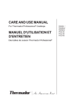 CARE AND USE MANUAL MANUEL D`UTILISATION