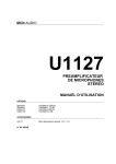 T‚l‚charger U1126 Manuel d`Utilisation