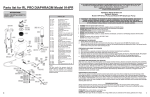 Parts list for RL PRO DIAPHRAGM Model 914PR