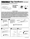 Yakima 54 Inch Track Hardtop Kit Instructions