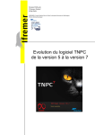 Evolution logiciel tnpc version 7 - Archimer