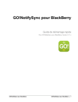 GO!NotifySync pour BlackBerry