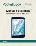 Manuel d`utilisation PocketBook SURFpad 3 (8)