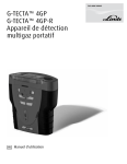 G‑TECTA&trade; 4GP G‑TECTA&trade; 4GP‑R Appareil de