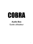 Audio Box Guide utilisateur