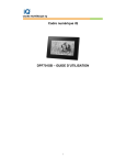 Cadre numérique iQ DPF701SB – GUIDE D`UTILISATION