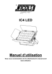 IC4 LED Manuel d`utilisation
