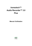 honestech™ Audio Recorder™ 3.0 Plus