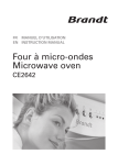 Four à micro-ondes Microwave oven