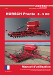Pronto 8-9 DC - Horsch Maschinen GmbH