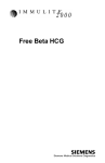 Free Beta HCG