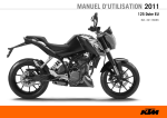 MANUEL D`UTILISATION 2011