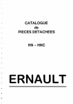 Catalogue de pièces détachées et manuel d`utilisation pour tours