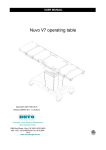 Nuvo V7 operating table
