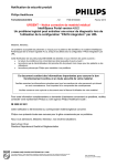 Notification de sécurité produit URGENT – Notice