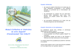 Manuel d`utilisation et d`entretien des ANC
