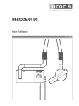 HELIODENT DS - Sirona - Technical Documentation